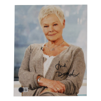 Dame Judi Dench Signed 8x10 Photo (Beckett) at PristineAuction.com
