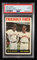 Willie McCovey / Leon Wagner 1964 Topps #41 / Friendly Foes (PSA 4) at PristineAuction.com