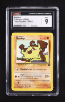 Mankey 2000 Pokemon Team Rocket Unlimited #61 (CGC 9) at PristineAuction.com