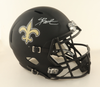 Spencer Rattler Signed Saints Full-Size Eclipse Alternate Speed Helmet (PSA) at PristineAuction.com