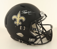 Spencer Rattler Signed Saints Full-Size Eclipse Alternate Speed Helmet (PSA) at PristineAuction.com