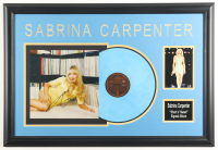 Sabrina Carpenter Signed "Short N' Sweet" Custom Framed Vinyl Album Cover Display With Record (Beckett) at PristineAuction.com