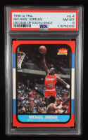Michael Jordan 1996-97 Ultra Decade of Excellence #U4 (PSA 8) at PristineAuction.com