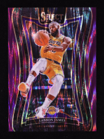 LeBron James 2024-25 Select Purple Flash Prizms #310 #38/249 at PristineAuction.com