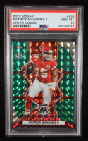 Patrick Mahomes II 2022 Panini Mosaic Mosaic Green #293 MVP (PSA 10) at PristineAuction.com
