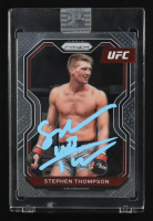 Stephen Thompson Signed 2021 Panini Prizm UFC #81 at PristineAuction.com