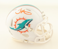 Tyreek Hill Signed Dolphins Speed Mini Helmet (Beckett) at PristineAuction.com