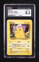 Pikachu (Yellow Cheeks) 1999 Pokemon Base Unlimited #58 COR (CGC 8.5) at PristineAuction.com
