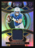 Jaxon Smith-Njigba 2023 Select Jumbo Rookie Swatch Prizm #26 RC #63/99 at PristineAuction.com