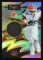 Myles Garrett 2024 Select Sparks Materials Prizm #13 #141/149 at PristineAuction.com