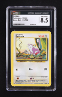 Rattata Pokemon 1999 Base Unlimited #61 (CGC 8.5) at PristineAuction.com