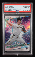 Paul Skenes 2024 Topps Stars of MLB Chrome #CSMLB64 RC (PSA 10) at PristineAuction.com