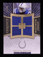 Reggie Wayne 2006 Exquisite Collection Maximum Jersey Gold #XXLRW #17/35 at PristineAuction.com