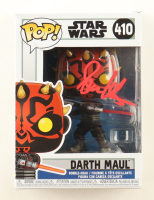 Sam Witwer Signed "Star Wars" #410 Darth Maul Funko Pop! Vinyl Figure (ACOA) at PristineAuction.com