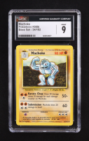Machoke Pokemon 1999 Base Unlimited #34 (CGC 9) at PristineAuction.com