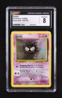 Gastly 1999 Pokemon Base Unlimited #50 (CGC 8) at PristineAuction.com