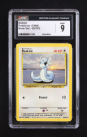 Dratini 1999 Pokemon Base Unlimited #26 (CGC 9) at PristineAuction.com