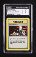 Secret Mission 2000 Pokemon Gym Heroes Unlimited #118 (CGC 9) at PristineAuction.com