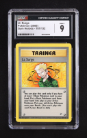 Lt. Surge 2000 Pokemon Gym Heroes Unlimited #101 (CGC 9) at PristineAuction.com