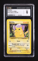 Pikachu 1999 Pokemon Base 2 Unlimited #87 (CGC 9) at PristineAuction.com