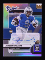 Jameson Williams 2022 Donruss Optic The Rookies Autographs #11 EXCH RC #33/99 at PristineAuction.com
