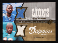 Calvin Johnson / Ted Ginn Jr. 2007 SPx Freshman Tandems Dual Jerseys #FT2JG RC at PristineAuction.com