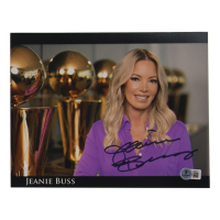 Jeanie Buss Signed Lakers 8x10 Photo (Beckett) at PristineAuction.com