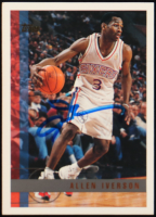 Allen Iverson Signed 1997-98 Topps #54 (JSA) at PristineAuction.com