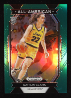 Caitlin Clark 2024-25 Panini Prizm Draft Picks All-American Prizms Green #23 RC at PristineAuction.com