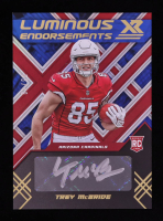 Trey McBride 2022 Panini XR Luminous Endorsements Autographs Blue #37 RC #5/49 at PristineAuction.com