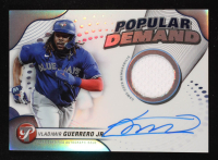 Vladimir Guerrero Jr. 2024 Topps Pristine Popular Demand Autograph Relics #DPARVG at PristineAuction.com