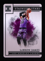 LeBron James 2019-20 Panini Impeccable Stainless Stars #17 #40/99 at PristineAuction.com