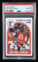 Michael Jordan 1989-90 Hoops AS #21 (PSA 10) at PristineAuction.com
