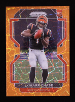 Ja'Marr Chase 2021 Panini Prizm Prizms Lazer #337 RC at PristineAuction.com