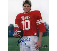 Brett Favre Signed Hancock High Hawks 8x10 Photo (Radtke) at PristineAuction.com