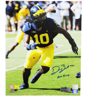 Devin Bush Signed Michigan Wolverines 8x10 Photo Inscribed "Go Blue" (Radtke) at PristineAuction.com