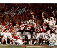 Leigh Tiffin Signed Alabama Crimson Tide 8x10 Photo (Beckett) at PristineAuction.com