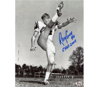 Ray Guy Signed Southern Miss Golden Eagles 8x10 Photo Inscribed "CHOF 2004" (Radtke) at PristineAuction.com