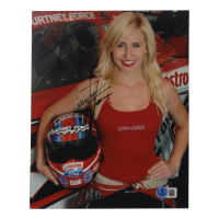 Courtney Force Signed 8x10 Photo (Beckett) at PristineAuction.com