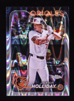 Jackson Holliday 2024 Bowman Chrome RayWave Refractors #26 RC at PristineAuction.com