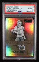 Patrick Mahomes II 2022 Panini Playbook Sketchbooks #2 (PSA 10) at PristineAuction.com