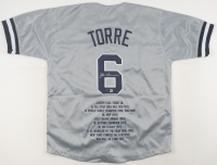 Joe Torre Signed Career Stat Jersey (Beckett) at PristineAuction.com