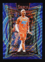 Shai Gilgeous-Alexander 2024-25 Select Blue Wave Prizms #36 #73/75 at PristineAuction.com