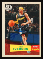 Allen Iverson Signed 2007 Topps 50th Anniversary #33 (JSA) at PristineAuction.com