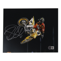Ricky Carmichael Signed 8x10 Photo (Beckett) at PristineAuction.com