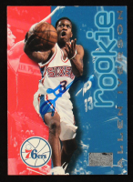 Allen Iverson Signed 1996-97 Skybox Premium #216 RC (JSA) at PristineAuction.com