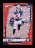 Will Shipley 2024 Panini Prizm Prizms No Huddle Red #397 RC #40/75 at PristineAuction.com