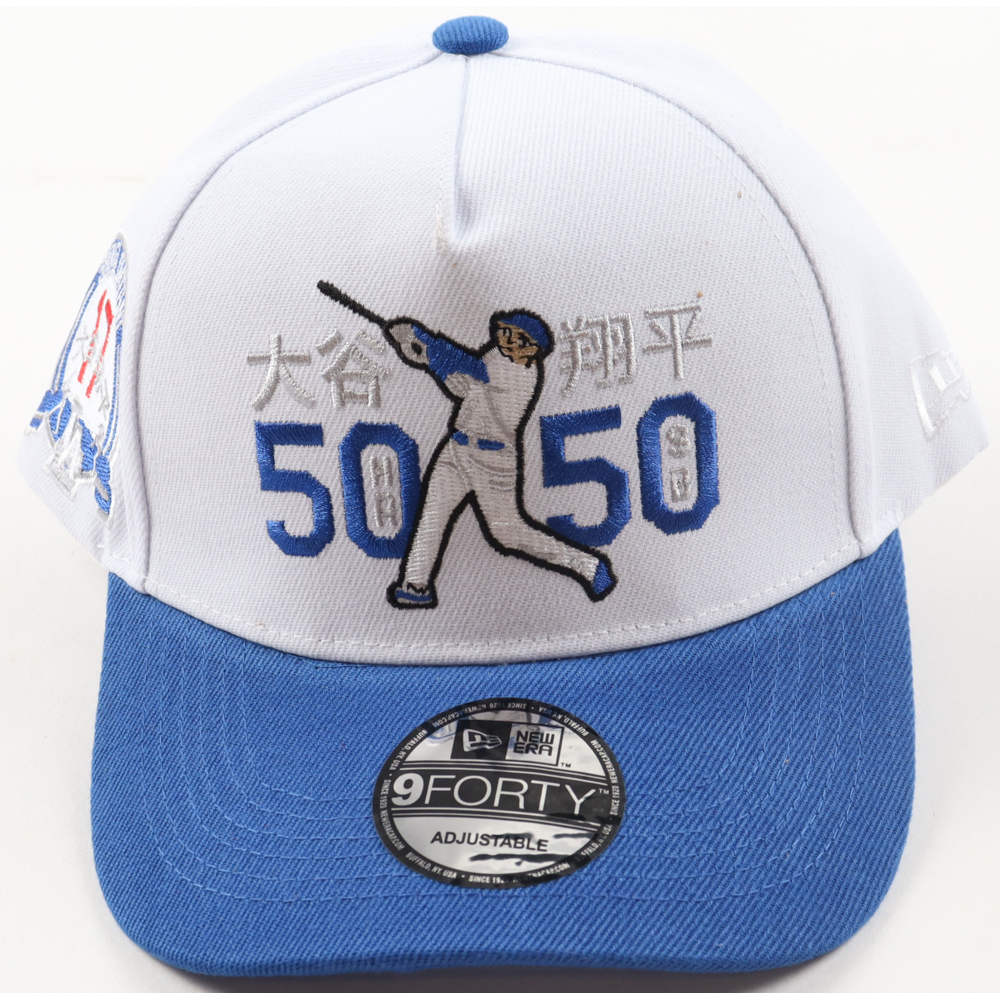 Shohei Ohtani Dodgers New Era 9Forty Limited Edition 50/50 Club Snapback Hat at PristineAuction.com