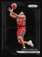 Allen Iverson Signed 2018-19 Panini Prizm #45 (JSA) at PristineAuction.com