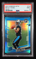Bryce Young 2023 Donruss Optic Aqua #213 #153/299 RR RC (PSA 9) at PristineAuction.com